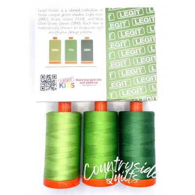 Aurifil Thread Collection - Green