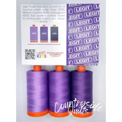 Aurifil Thread Collection - Purple