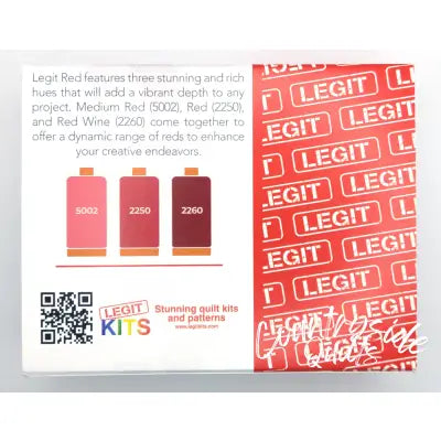 Aurifil Thread Collection - Red