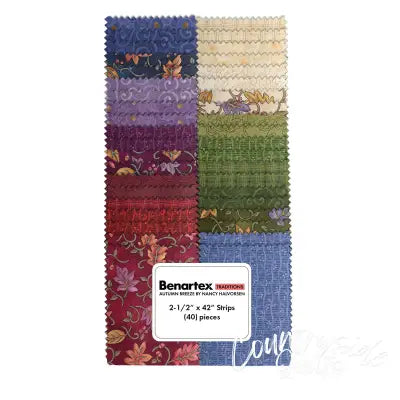 Autumn Breeze 2-1/2in Strips, 40pcs/bundle