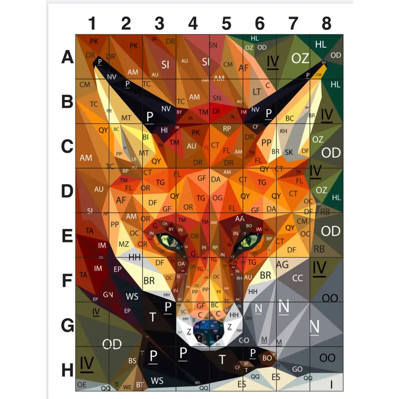 Autumn the Fox Pattern PT001