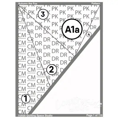 Autumn the Fox Pattern