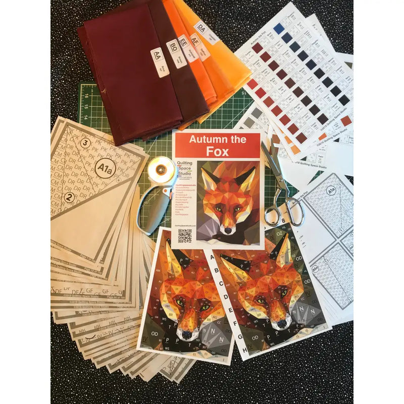 Autumn the Fox Quilt Kit QK001