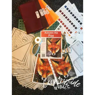 Autumn the Fox Quilt Kit