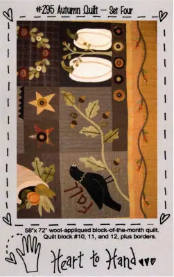 Autumn Quilt Block of the Month Blocks 10,11,12 and Borders