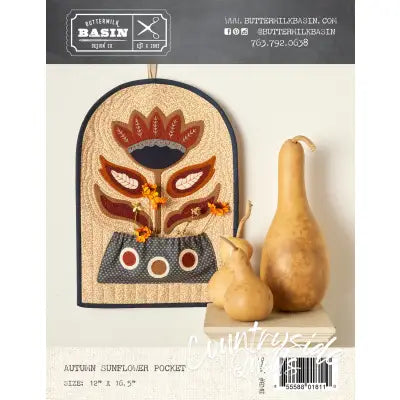 Autumn Sunflower Pocket