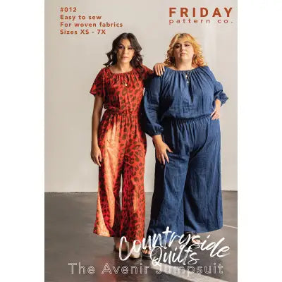 Avenir Jumpsuit Pattern