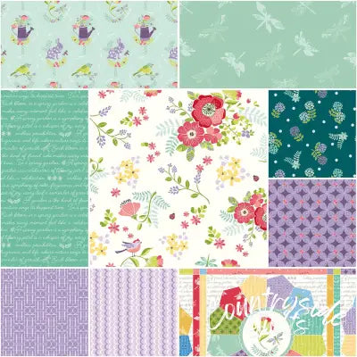 Awakening 1 Yard Bundle Cream, 9pcs