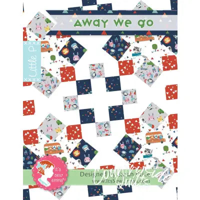 Away We Go Quilt Pattern