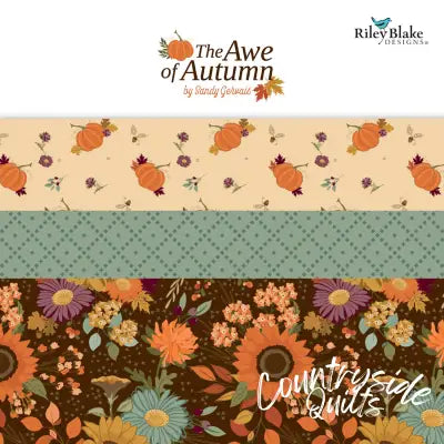 The Awe of Autumn 2.5in Strips, 40pcs/bundle