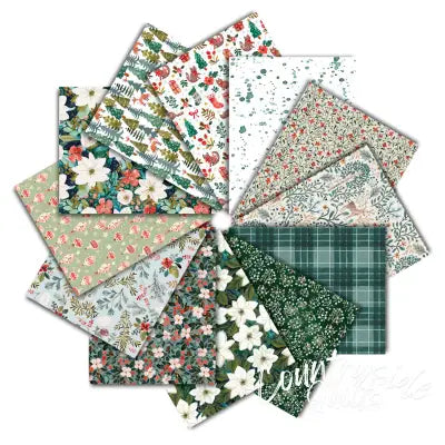 Baby It'S Cold Fat Quarter Packs, 12 Colors