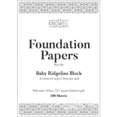 Baby Ridgeline Foundation Paper Piecing Pad