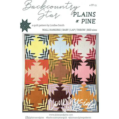 Backcountry Star Quilt Pattern