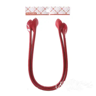 Bag Handles Leather Like 24in Red