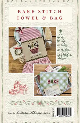 BAKE Stitch Towel & Bag