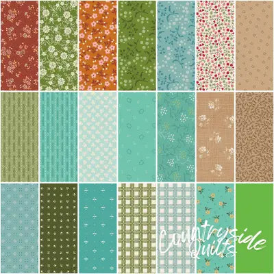 Baked With Love 1 Yard Bundle Terracotta, 21 Pcs.