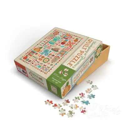 Lori Holt Baked With Love Thanksgiving at Grandma's Quilt Puzzle