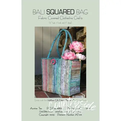 Bali Squared Bag - Clothesline Crafts