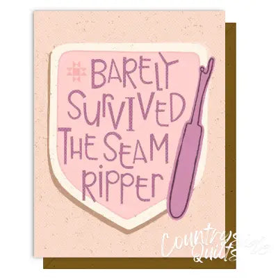 Barely Survived Greeting Card