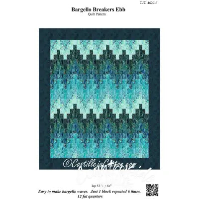 Bargello Breakers Ebb Quilt Pattern