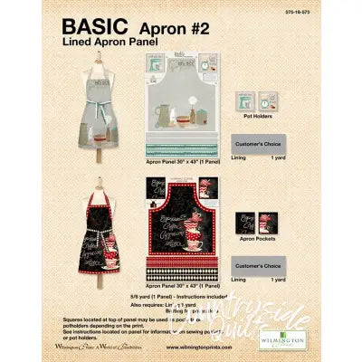 Basic Apron, Free Download below, will NOT SHIP.
