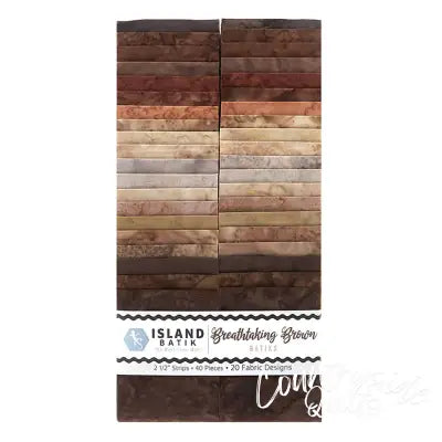 Basics Breathtaking Browns 2.5in Strips (40pc x 20 colors)