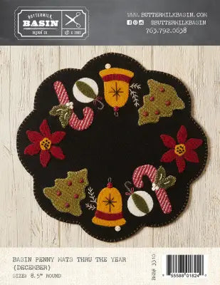 Basin Penny Mats Thru the Year - December