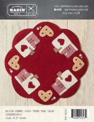 Basin Penny Mats Thru the Year - February