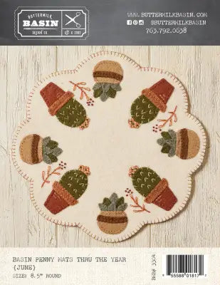 Basin Penny Mats Thru the Year - June