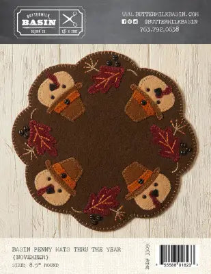 Basin Penny Mats Thru the Year - November