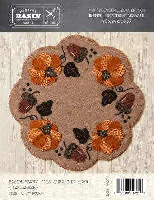 Basin Penny Mats Thru the Year - September