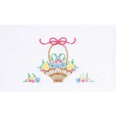 Basket Of Daisies Perle Edge Pillowcases