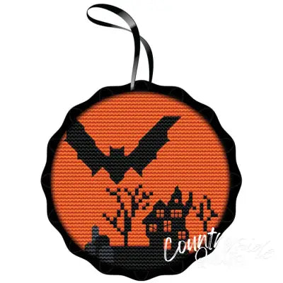Bat Spooky Ornament