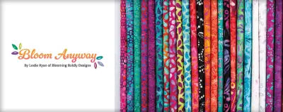 Batiks Bloom Anyway 10in Squares, 42pcs/bundle
