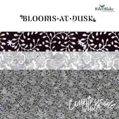 Batiks Blooms at Dusk Fat Quarter Bundle, 18 Pcs.
