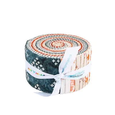 Batiks Boho Batiks 2.5in Strips, 40pcs