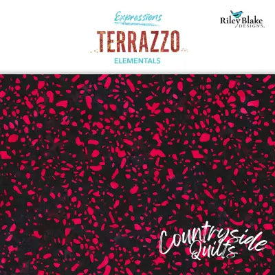 Batiks Elementals Terrazzo Volcanic 2.5in Strips B, 40pcs