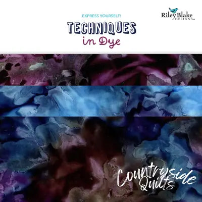 Batiks Express Yourself Techniqes in Dye Fat Quarter Bundle, 7pcs/bundle