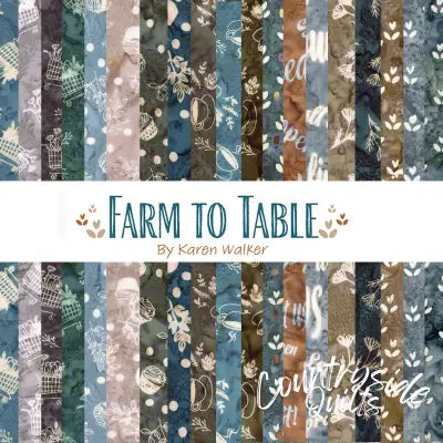 Batiks Farm to Table 5 Inch Stacker, 42pcs