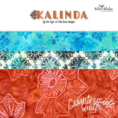 Batiks Kalinda 5in Squares, 42pcs/bundle