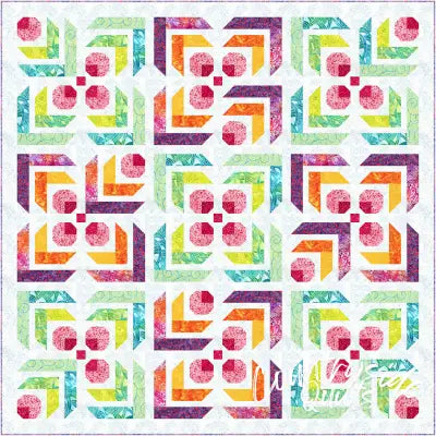 Batiks Sweet & Spiffy Quilt Kit