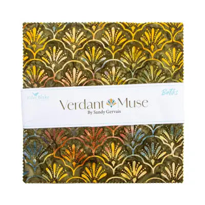 Batiks Verdant Muse 10in Squares, 42pcs