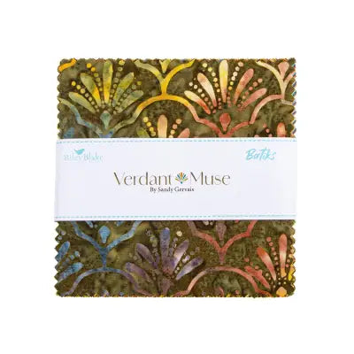 Batiks Verdant Muse 5in Squares, 42pcs
