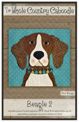 Beagle 2 Precut Fused Applique Pack