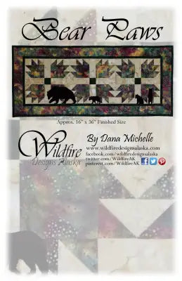 Bear Paws Pattern with Shapes