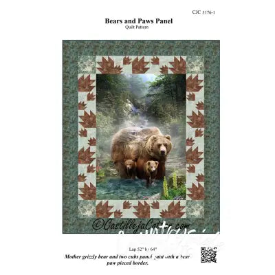 Bears and Paws Pattern