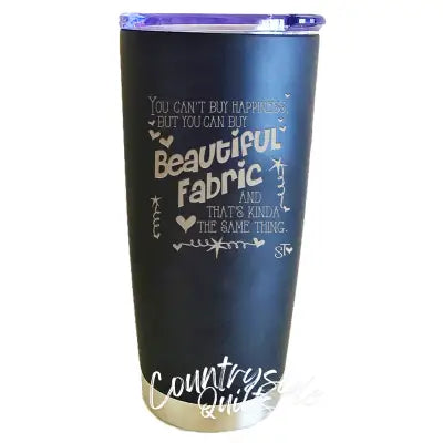 Beautiful Fabric Premium Tumbler