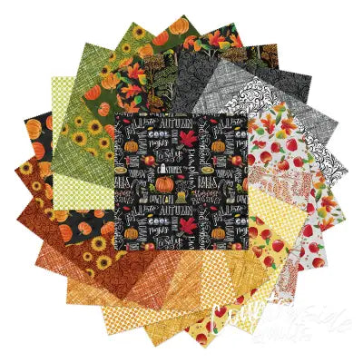 Beautiful Harvest 10in Squares, 42pcs/bundle