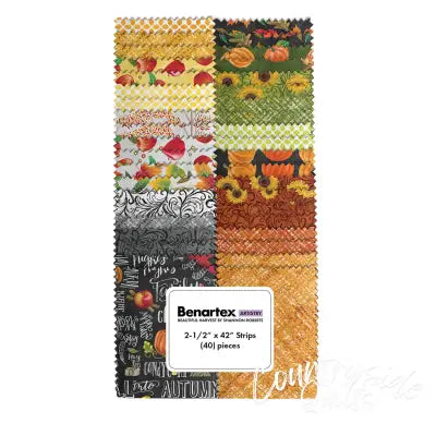 Beautiful Harvest 2-1/2in Strips, 40pcs/bundle