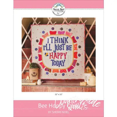 Bee Happy Quilted Wall Hanging